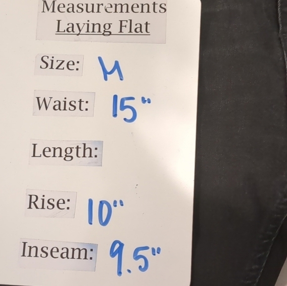 SikSilk Black Distressed Skinny Fit Denim Shorts - Picture 6 of 8